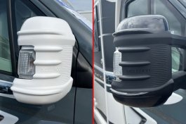 25 BLACK FIAT DUCATO MIRROR PROTECTOR-506010183754