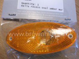 AMBER MARKER LAMP