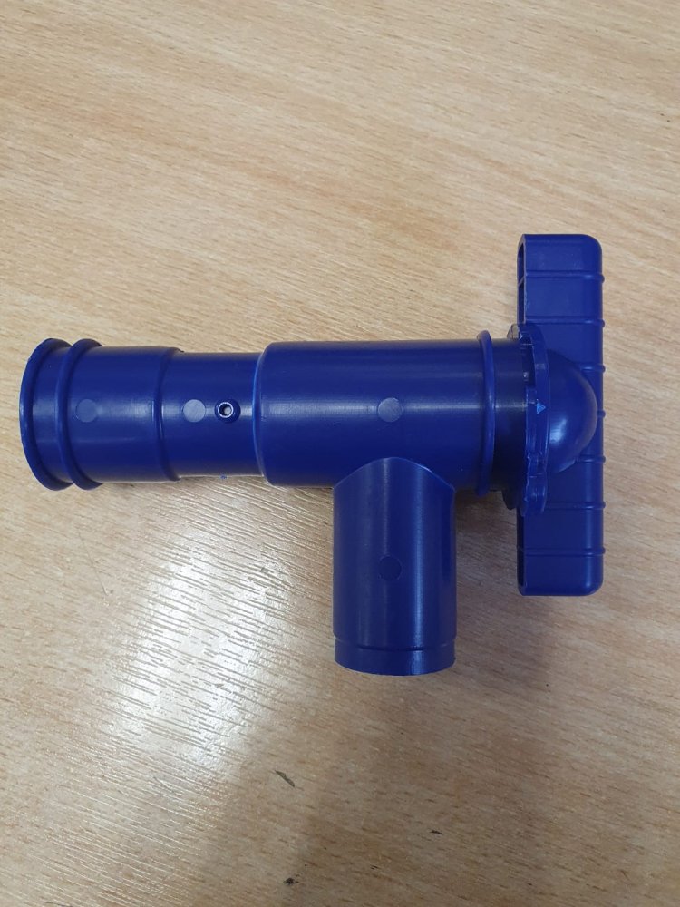 28MM BLUE DRAIN TAP